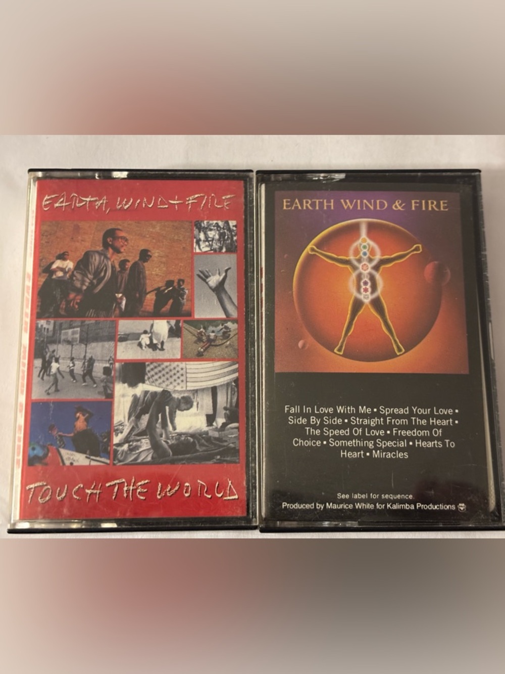 Earth, Wind & Fire Cassette Tape lot of 2.